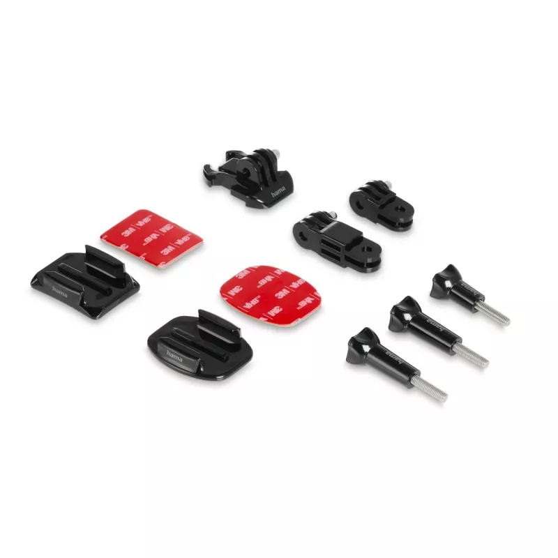 HAMA action-kaamera hoidik 00004572 Must — küljele kinnitatav alus pöördharuga