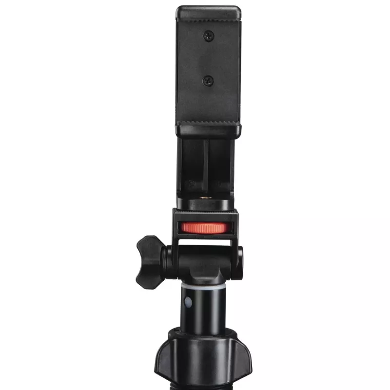 Statiiv Hama Rotary Smartphone II nutitelefonile ja digikaamerale, 3-jalgne, maksimaalne kandevõime 1 kg, kõrgus 41,5–150 cm, must