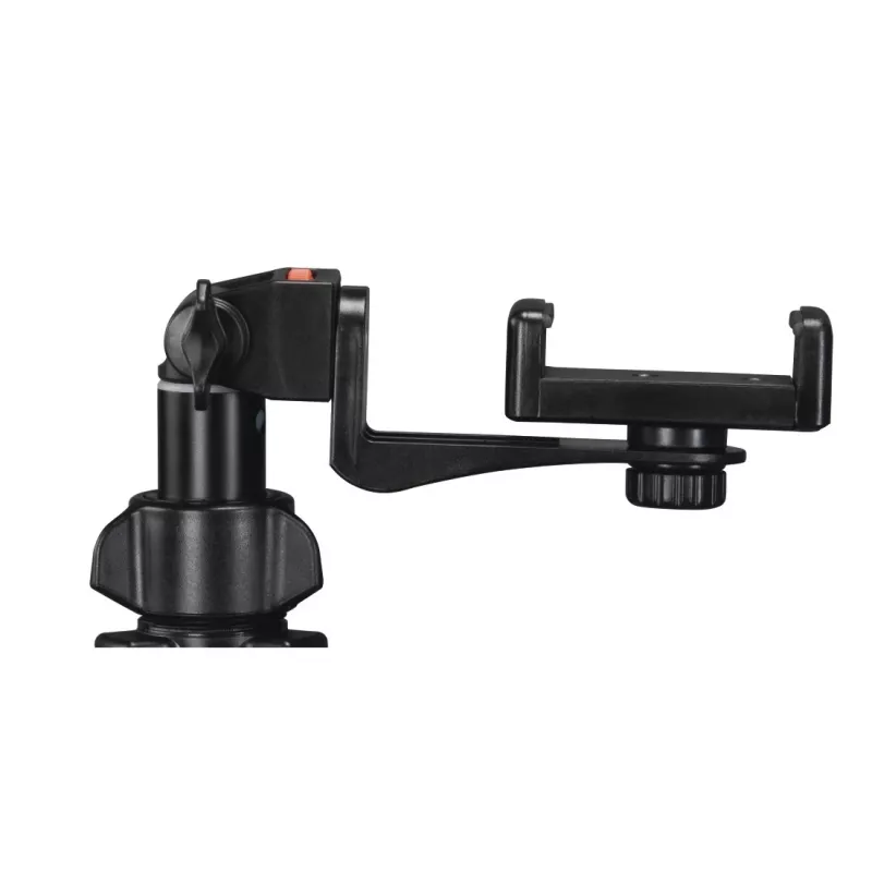 Statiiv Hama Rotary Smartphone II nutitelefonile ja digikaamerale, 3-jalgne, maksimaalne kandevõime 1 kg, kõrgus 41,5–150 cm, must