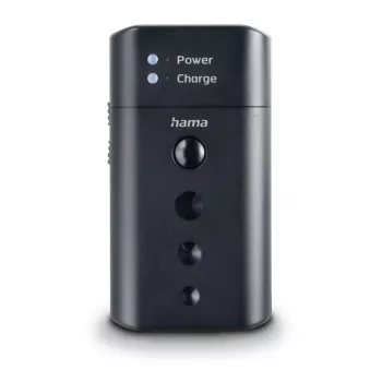 Akulaadija HAMA 00081390 digikaamera akudele – USB, Li-Ion ja NiMH ühilduv, 5V sisend
