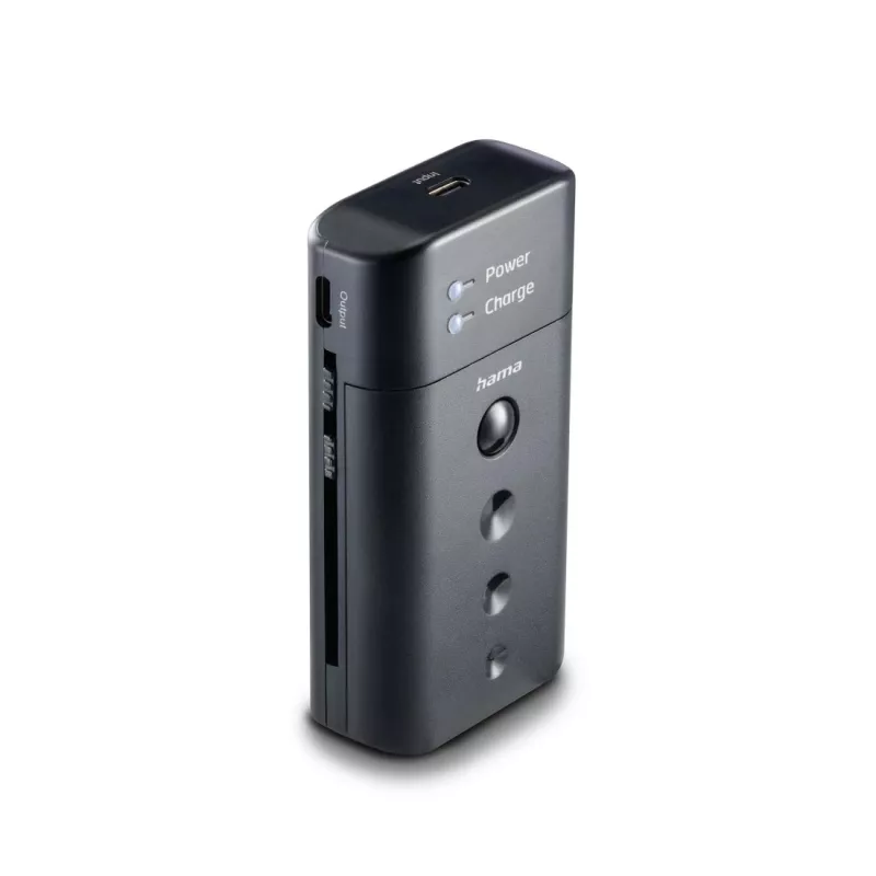 Akulaadija HAMA 00081390 digikaamera akudele – USB, Li-Ion ja NiMH ühilduv, 5V sisend
