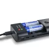 Akulaadija HAMA 00081390 digikaamera akudele – USB, Li-Ion ja NiMH ühilduv, 5V sisend