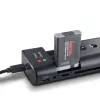 Akulaadija HAMA 00081390 digikaamera akudele – USB, Li-Ion ja NiMH ühilduv, 5V sisend