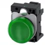 Siemens 3SU1106-6AA40-3AA0 alarmvalgusindikaator Roheline