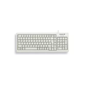 Klaviatuur Cherry XS G84-5200LCMCH-0 täissuuruses 104 klahvi USB Šveitsi hall