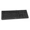 Juhtmega täissuuruses USB klaviatuur Cherry KC 1000 QWERTY portugali must