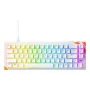 Mehaaniline mänguklaviatuur Cherry K5 Pro TMR Compact 65% QWERTY US, juhtmega USB, RGB, oranž/valge