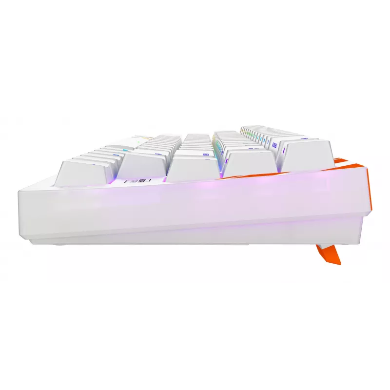 Mehaaniline mänguklaviatuur Cherry K5 Pro TMR Compact 65% QWERTY US, juhtmega USB, RGB, oranž/valge