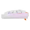 Mehaaniline mänguklaviatuur Cherry K5 Pro TMR Compact — 65% juhtmega USB, QWERTZ, RGB, oranž/valge