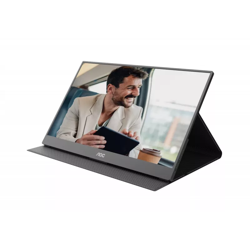 AOC 16T20E2 kaasaskantav teler/monitor Kaasaskantav monitor Must 39,6 cm (15,6 tolli) LED 1920 x 1080 pikslit