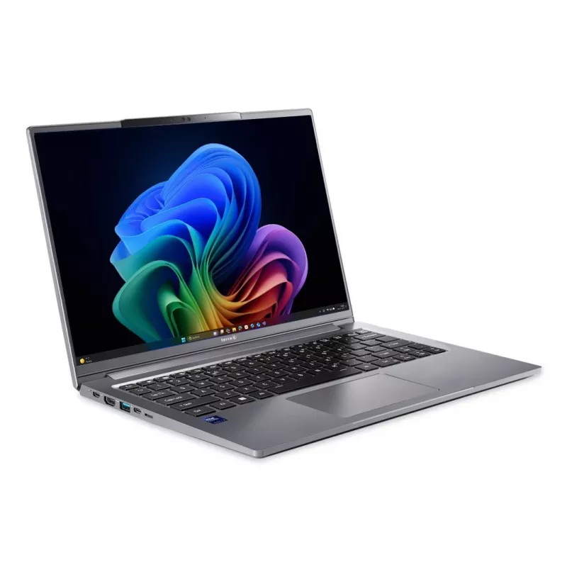 TERRA Mobile 1471L Copilot+ arvuti Intel Core Ultra 7 258V sülearvuti 35,6 cm (14 tolli) WUXGA 32 GB DDR5-SDRAM 1 TB SSD Wi-Fi 7 (802.11be) Windows 11 Pro German hall