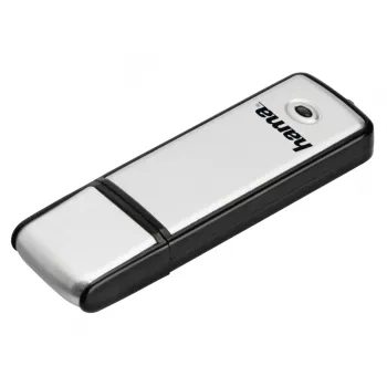 Hama Fancy USB-mälupulk 32 GB 2.0 Must, Hõbedane