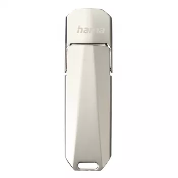 Hama Uni-C Deluxe USB-mälupulk 32 GB USB USB-C 3.2 Gen 1 (3.1 Gen 1) Hõbedane