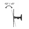 Hama 00220823 TV-kinnitus/statiiv 165,1 cm (65 tolli) Must
