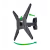 Hama 00220823 TV-kinnitus/statiiv 165,1 cm (65 tolli) Must