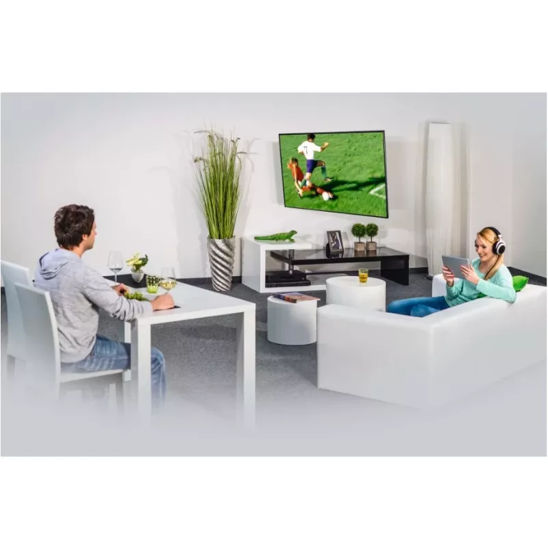 Hama 00220823 TV-kinnitus/statiiv 165,1 cm (65 tolli) Must