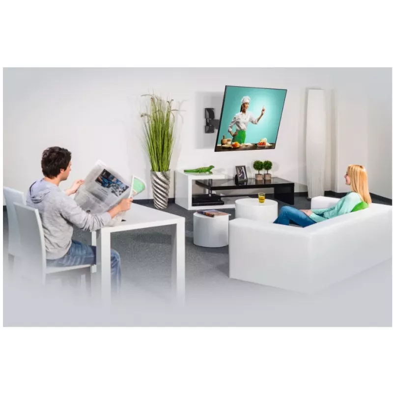 Hama 00220823 TV-kinnitus/statiiv 165,1 cm (65 tolli) Must