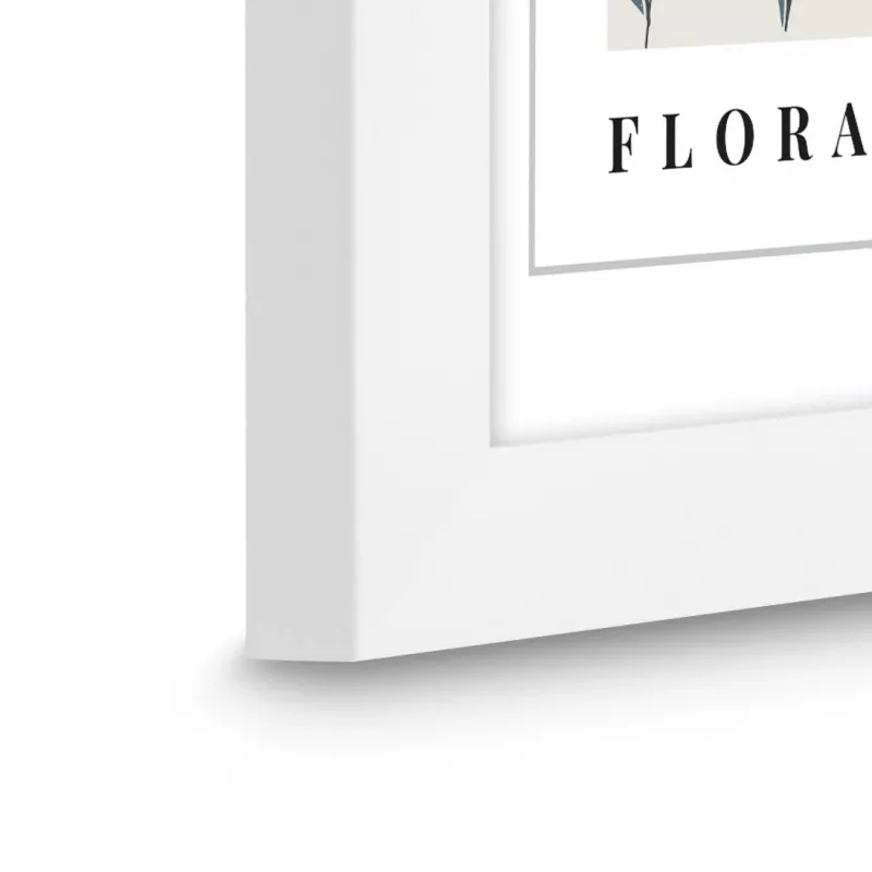 Hama Flora üksik pildiraam valge