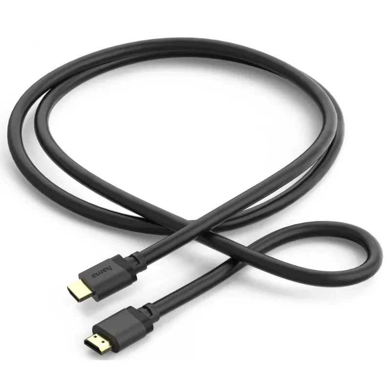 Hama 00202028 HDMI-kaabel 2 m HDMI tüüp A (standardne) Must