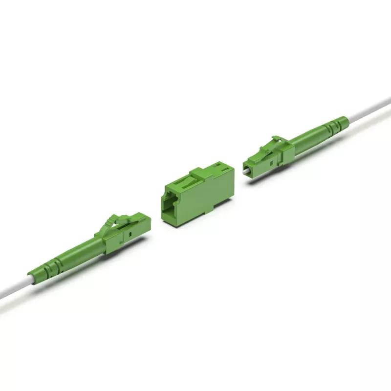Hama 00200801 fiiberoptiline adapter LC/APC 1 tk roheline
