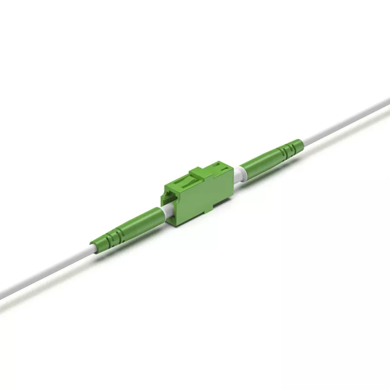 Hama 00200801 fiiberoptiline adapter LC/APC 1 tk roheline