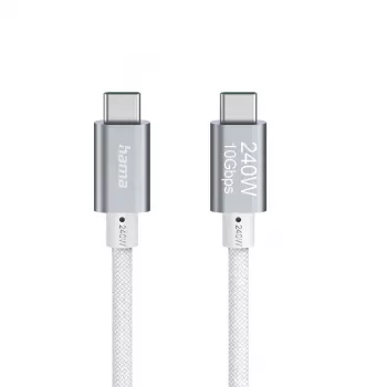 Hama Full-Featured USB-kaabel USB 3.2 Gen 2 (3.1 Gen 2) 1,5 m USB C valge