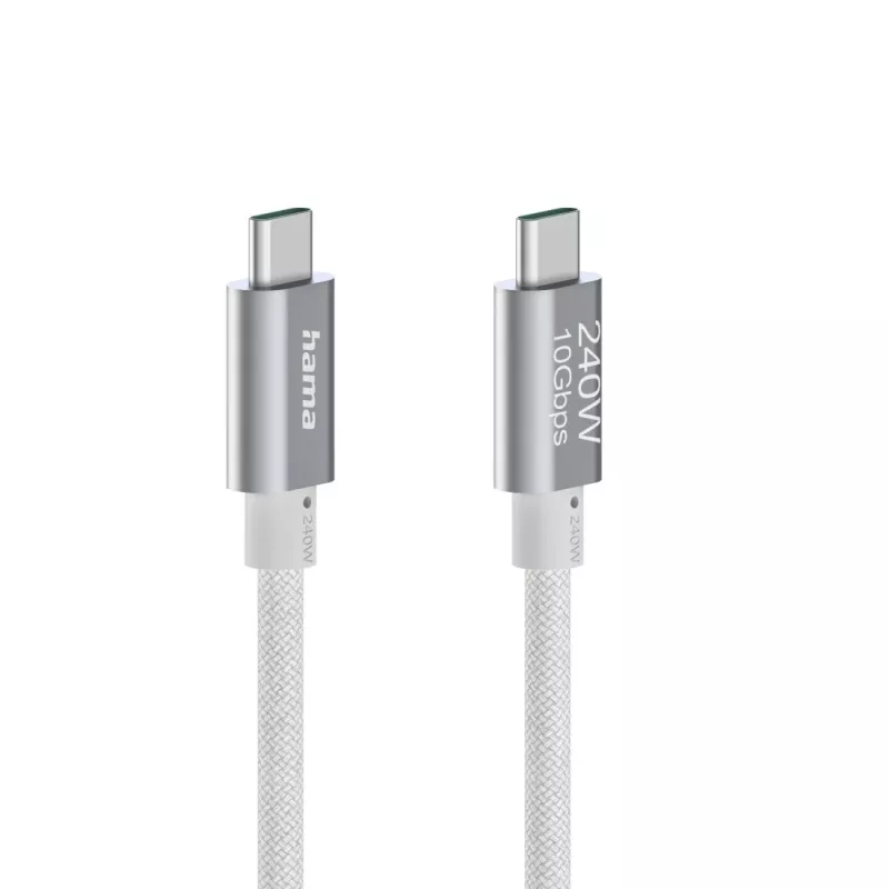 Hama Full-Featured USB-kaabel USB 3.2 Gen 2 (3.1 Gen 2) 1,5 m USB C valge