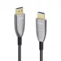 Hama 00202036 HDMI kaabel 15 m HDMI Type A (Standard) Must, Hall, Hõbedane
