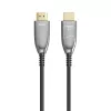 Hama 00202036 HDMI-kaabel 20 m HDMI-tüüp A (standardne) Must, Hall, Hõbedane