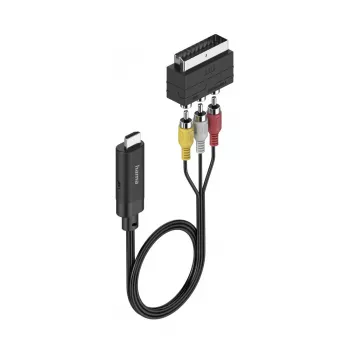 Hama 00205775 videokaabli adapter HDMI Type A (Standard) SCART (21-kontaktiline) Must
