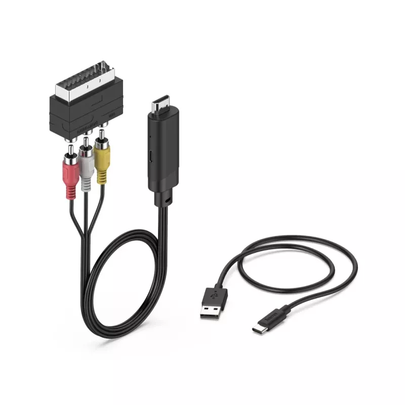 Hama 00205775 videokaabli adapter HDMI Type A (Standard) SCART (21-kontaktiline) Must