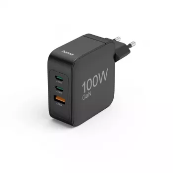 Hama 00201962 mobiilseadme laadija Universal Must Vahelduvvool Kiirlaadimine Siseruumides