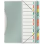 Esselte Colour'Breeze ärajaotajaraamat 12 vahelehega, mitmevärviline, polüpropüleen (PP), 266 mm, 20 mm, 370 g, 1 tk