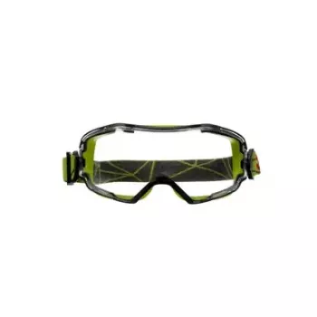 3M GoggleGear 6000 Kaitseprillid Neopreen Must, Roheline