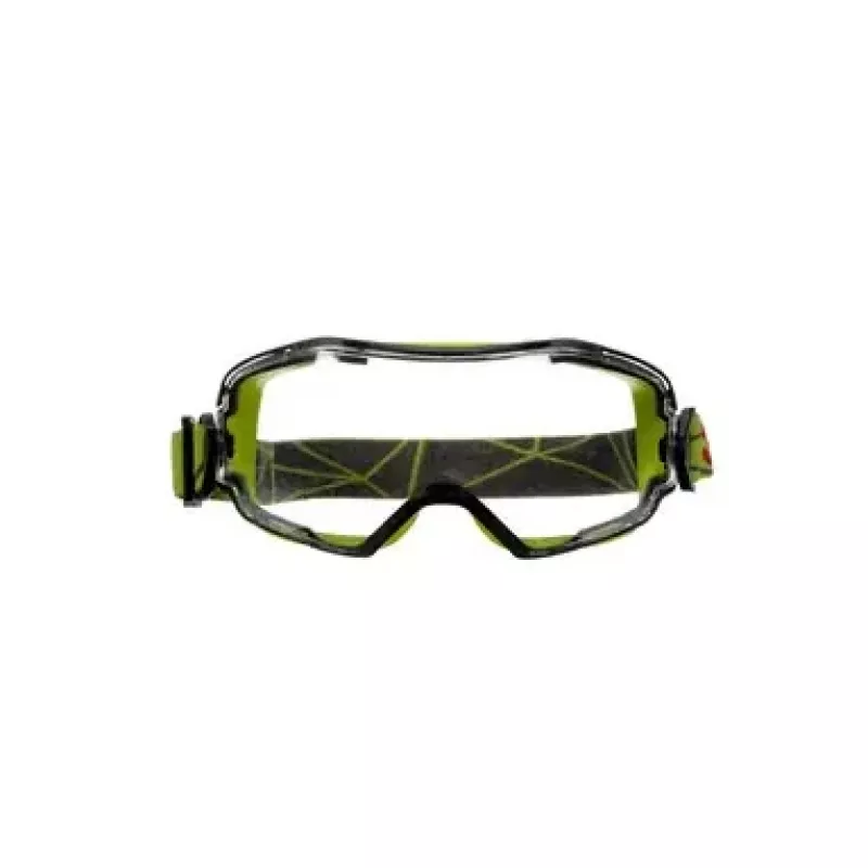 3M GoggleGear 6000 Kaitseprillid Neopreen Must, Roheline
