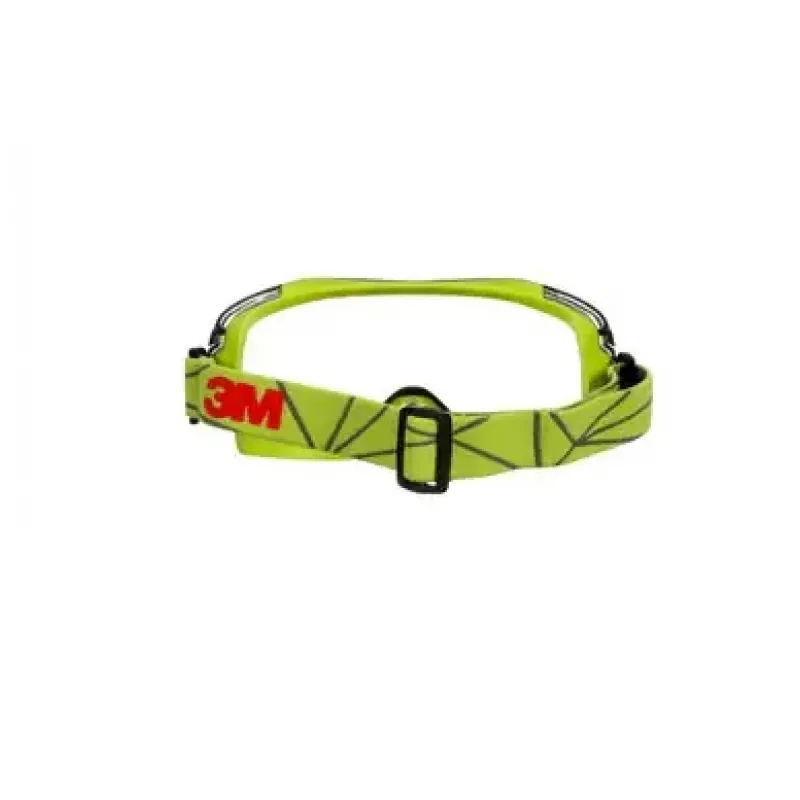 3M GoggleGear 6000 Kaitseprillid Neopreen Must, Roheline