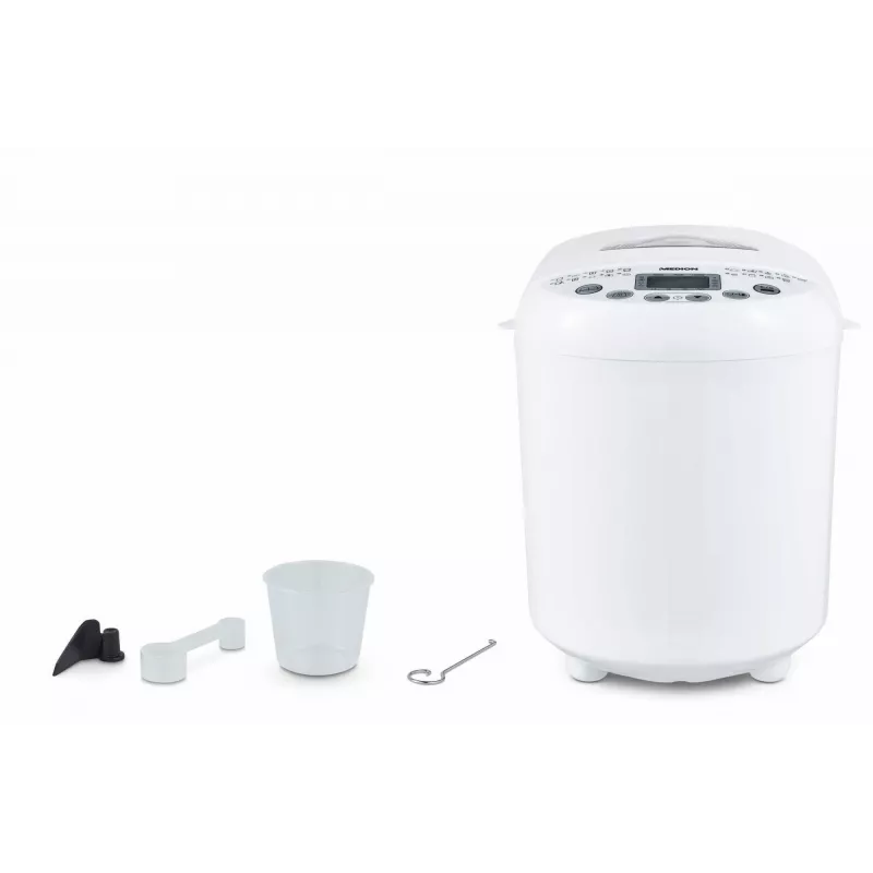 Leivaküpsetaja MEDION MD 11011 550 W Valge 1 kg Digitaalne taimer