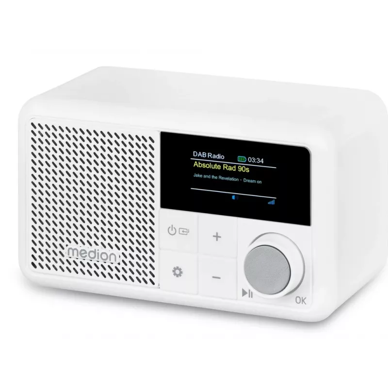 MEDION LIFE S66822 Tragbares kaasaskantav digitaalne valge