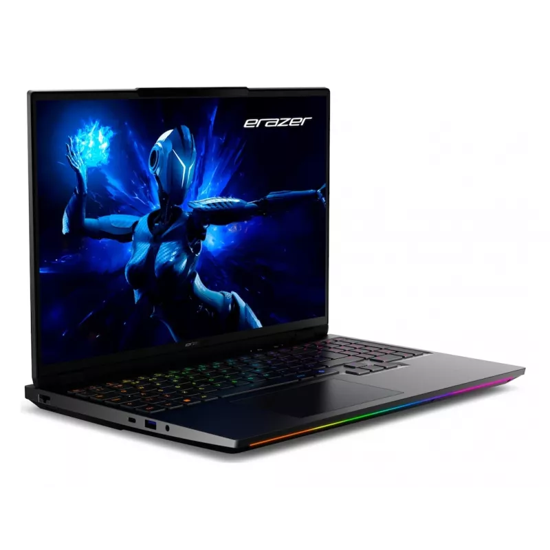 ERAZER Beast 16 X1 Intel Core Ultra 9 275HX sülearvuti 40,6 cm (16 inch) Quad HD+ 32 GB DDR5-SDRAM 2 TB SSD NVIDIA GeForce RTX 5080 Wi-Fi 6E (802.11ax) Windows 11 Home Must