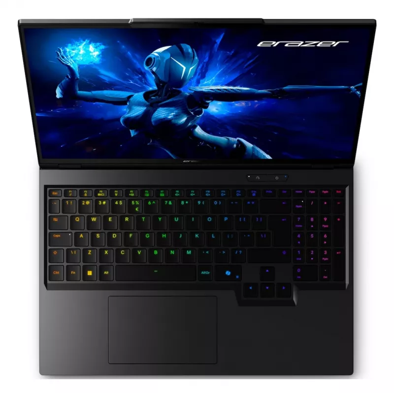 ERAZER Beast 16 X1 Intel Core Ultra 9 275HX sülearvuti 40,6 cm (16 inch) Quad HD+ 32 GB DDR5-SDRAM 2 TB SSD NVIDIA GeForce RTX 5080 Wi-Fi 6E (802.11ax) Windows 11 Home Must