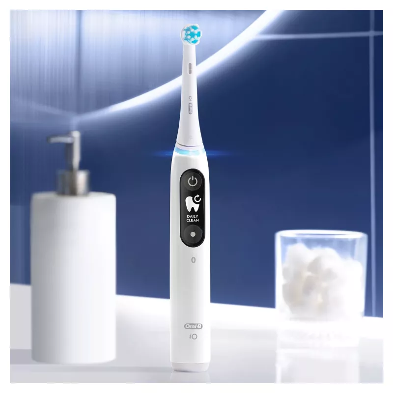 Oral-B iO 80351523 elektriline hambahari Täiskasvanutele Vibreeriv hambahari Must, Sinine