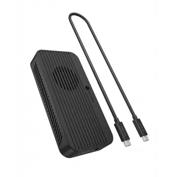 ICY BOX Diamond Case 1980 M.2 NVMe SSD korpus Thunderbolt 5 tehnoloogiaga ja edastuskiirusega kuni 80 Gbps
