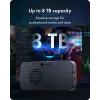 ICY BOX Diamond Case 1980 M.2 NVMe SSD korpus Thunderbolt 5 tehnoloogiaga ja edastuskiirusega kuni 80 Gbps