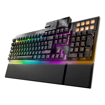 be quiet Dark Mount Silent Linear FR ISO klaviatuur Mängimine USB AZERTY Prantsuse Must