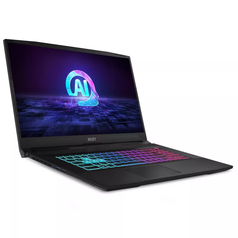 MSI Katana A17 AI B8VF-835NL AMD Ryzen™ 9 8945HS sülearvuti 43.9 cm (17.3 inch) Full HD 16 GB DDR5-SDRAM 1 TB SSD NVIDIA GeForce RTX 4060 Wi-Fi 6E (802.11ax) Windows 11 Home Must