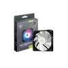 Korpuse ventilaator MSI MAG F120 ARGB — 120 mm, 1300 RPM, hüdrauliline laager, must