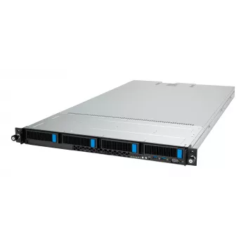 ASUS RS501A-E12-RS4 LGA 6096 Rack (1U) Must, Hõbedane