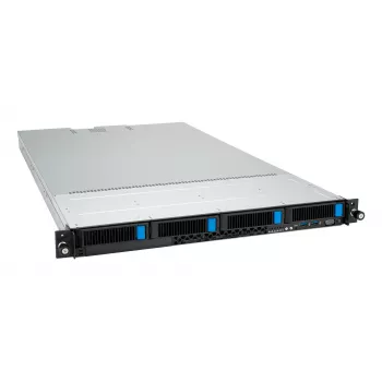 ASUS RS501A-E12-RS4 LGA 6096 Rack (1U) Must, Hõbedane