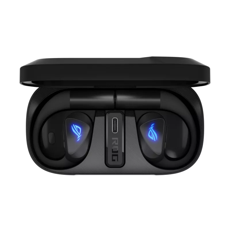 Peakomplekt ASUS ROG Cetra Open Wireless TWS Bluetooth kõrvaklambriga Must, 20–20000 Hz, 116 g
