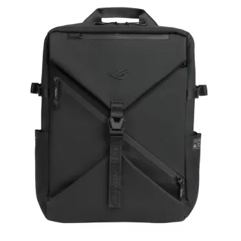 Seljakott sülearvutile ASUS ROG Archer Backpack 16 BP2600 — sobib 40,6 cm (16 tolli) sülearvutile, polüester ja nahk, must